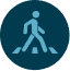 pedestrian accidents icon